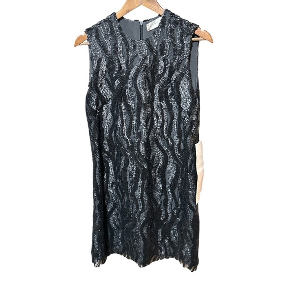NWT - Anthropologie Korovilas ‘ Mansi’ Sequin Shift Dress - Size 4 - Picture 1 of 3